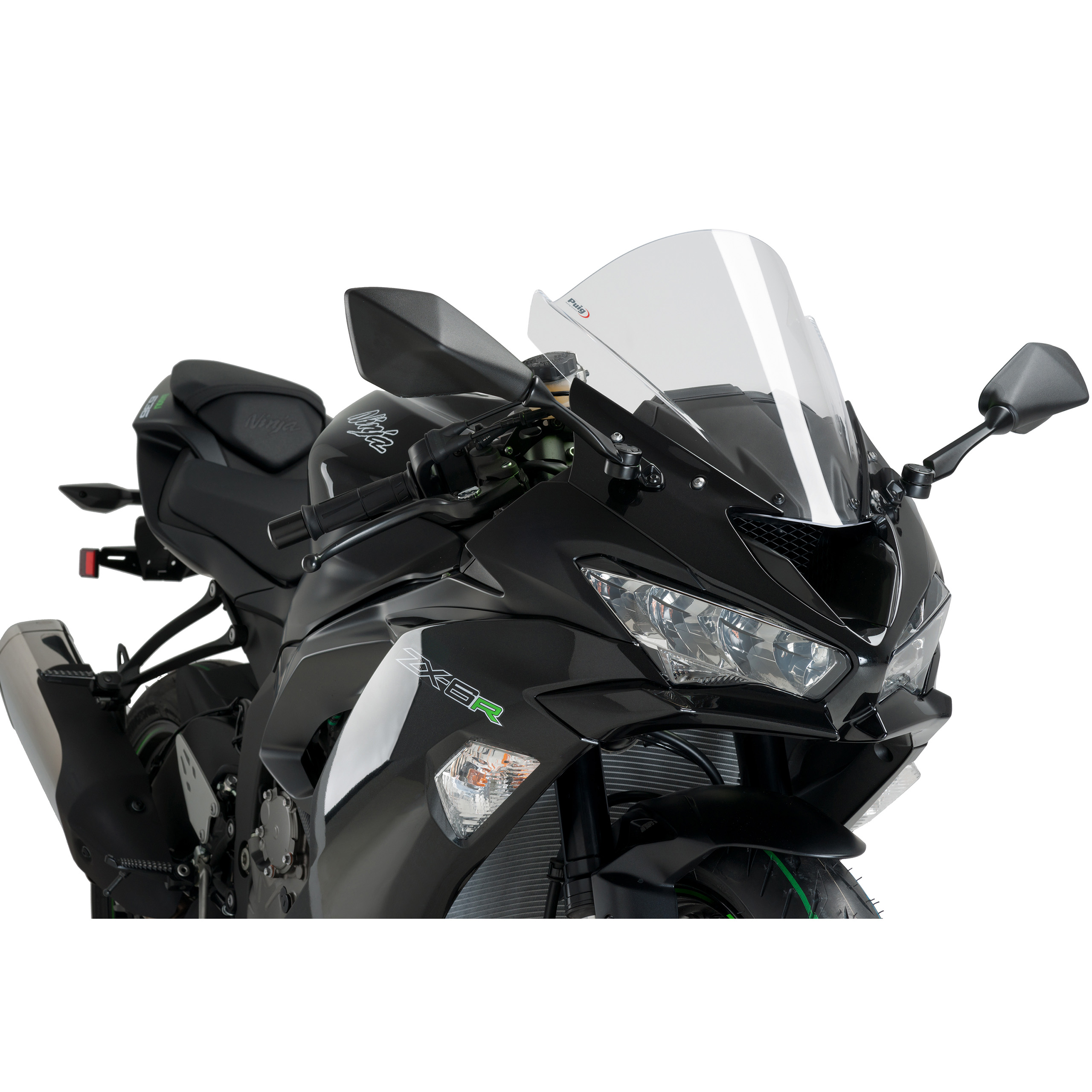 Puig Verkleidungsscheibe Z-Racer klar für Kawasaki ZX-10/ZX-6 R 2 - Motorradteile & Ersatzteile - Verkleidungen & Abdeckungen