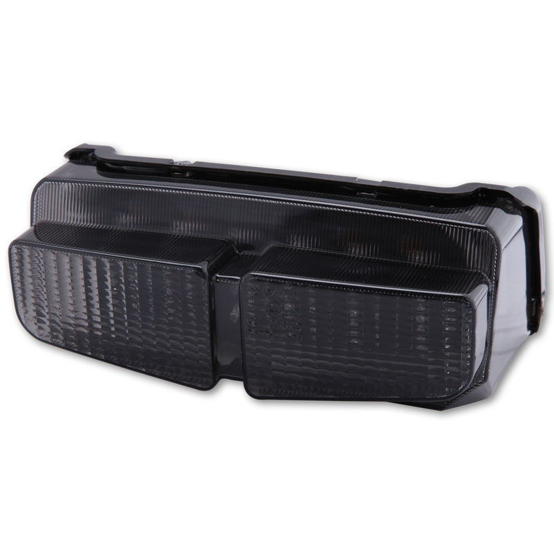 HIGHSIDER smart Rücklicht LED als OEM-Ersatz getönt für Yamaha FZS 600 Fazer - Motorradteile & Ersatzteile - Beleuchtung