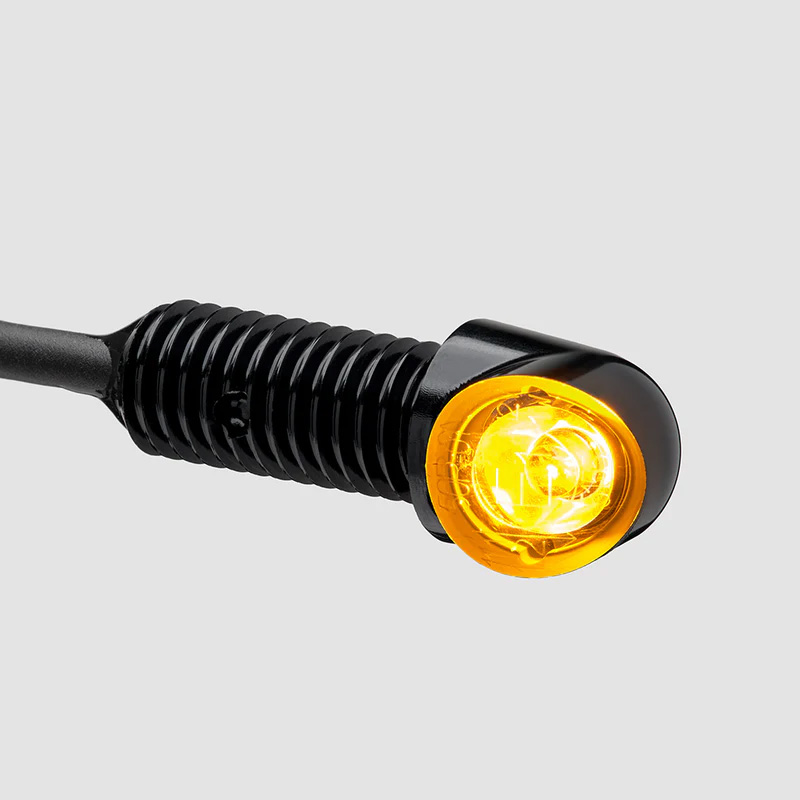 Motogadget LED Blinker mo.blaze tens schwarz eloxiert - Motorradteile & Ersatzteile - Beleuchtung