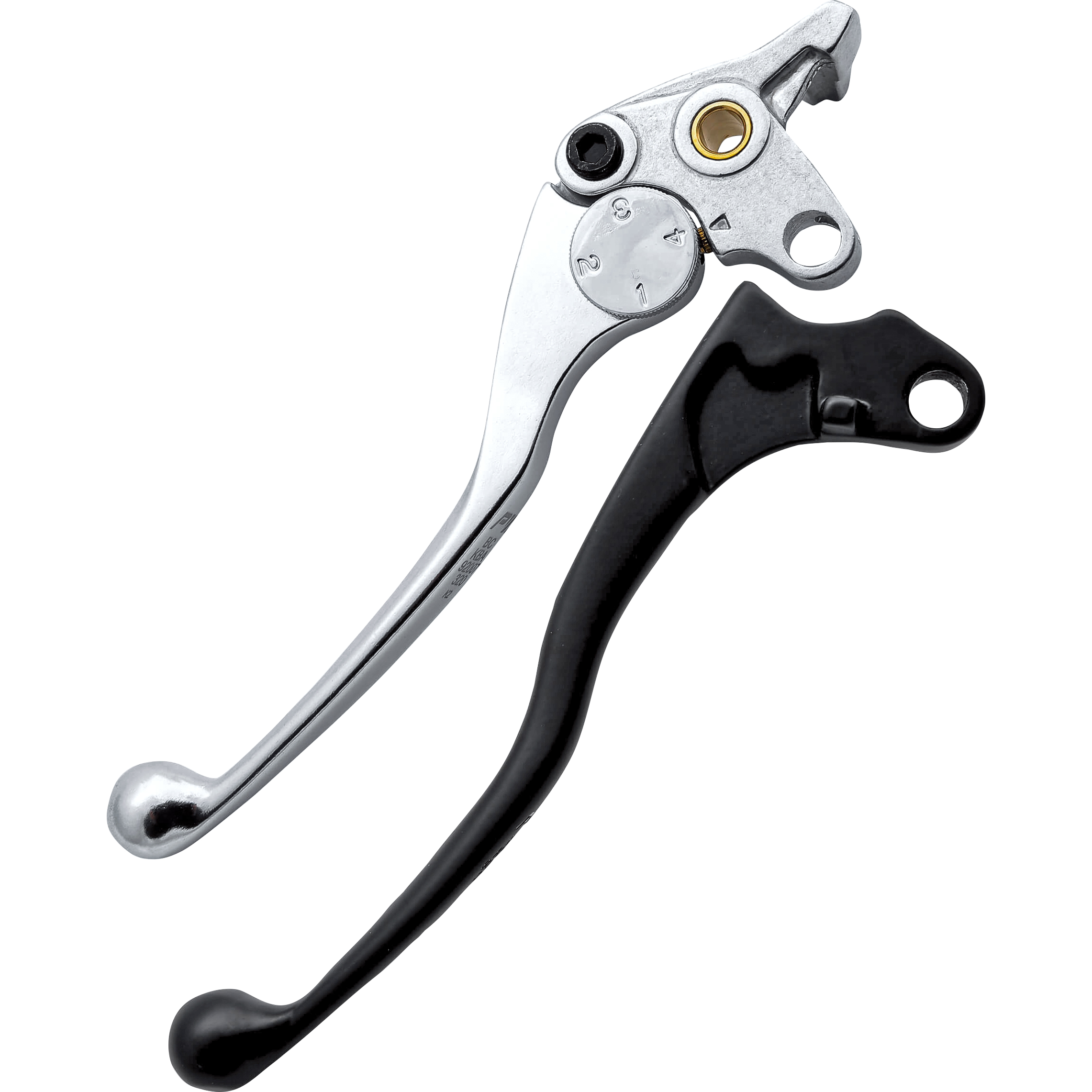 Shin Yo Kupplungshebel wie OEM silber 702 JY-1351-P für Yamaha - Motorradteile & Ersatzteile - Lenker, Griffe & Hebel