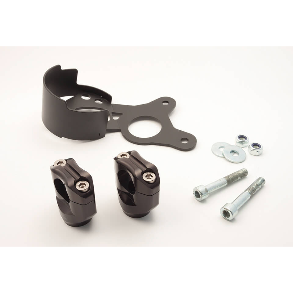 LSL Lenkerklemmböcke Ø28,6mm silber für Yamaha XSR 700 - Motorradteile & Ersatzteile - Lenker, Griffe & Hebel