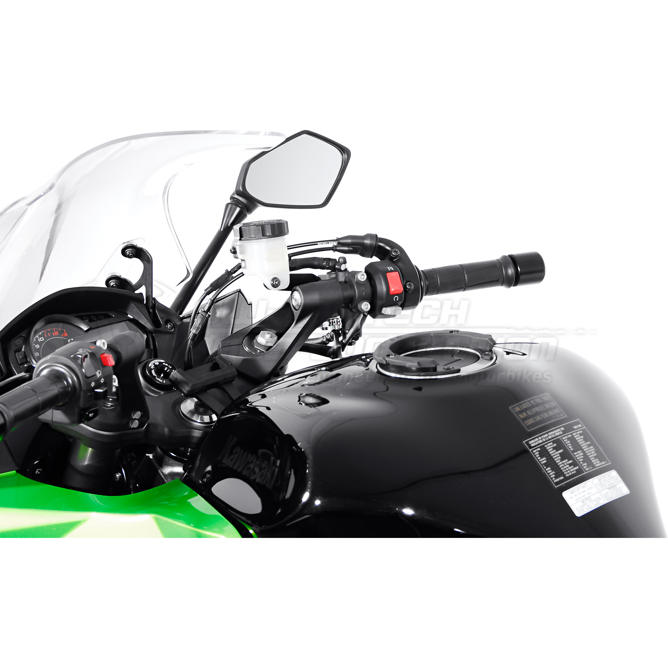 SW-MOTECH QUICK-LOCK EVO Tankring TRT.00.640.13500/B für Kawa 7-Loch - Motorradzubehör - Motorradgepäck