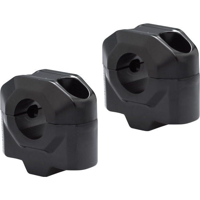 SW-MOTECH Lenkererhöhung QQ für 22mm Lenker um 25mm schwarz - Motorradteile & Ersatzteile - Lenker, Griffe & Hebel