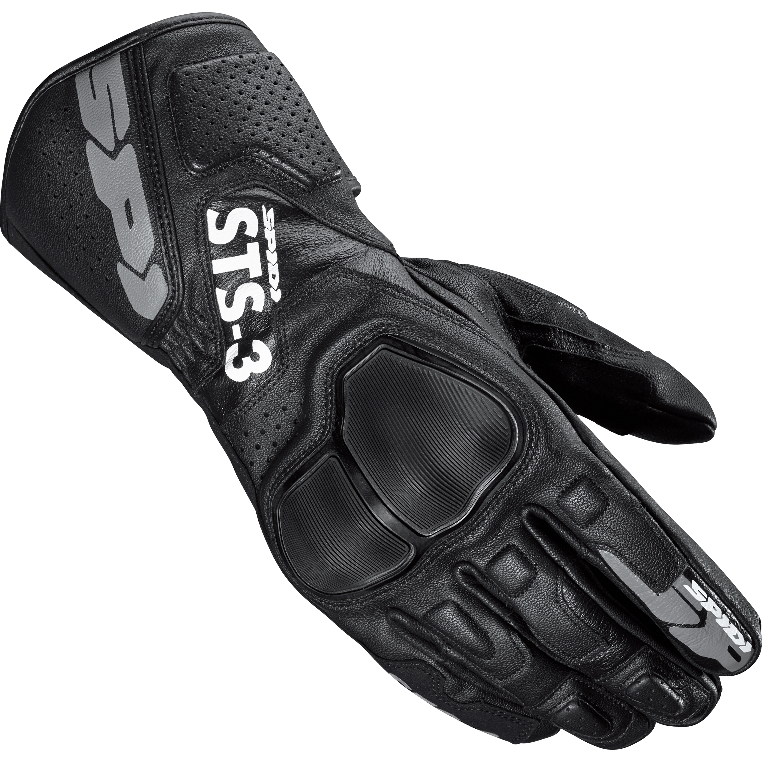 SPIDI STS-3 Lederhandschuh schwarz 3XL - Motorradbekleidung - Sport Motorradbekleidung