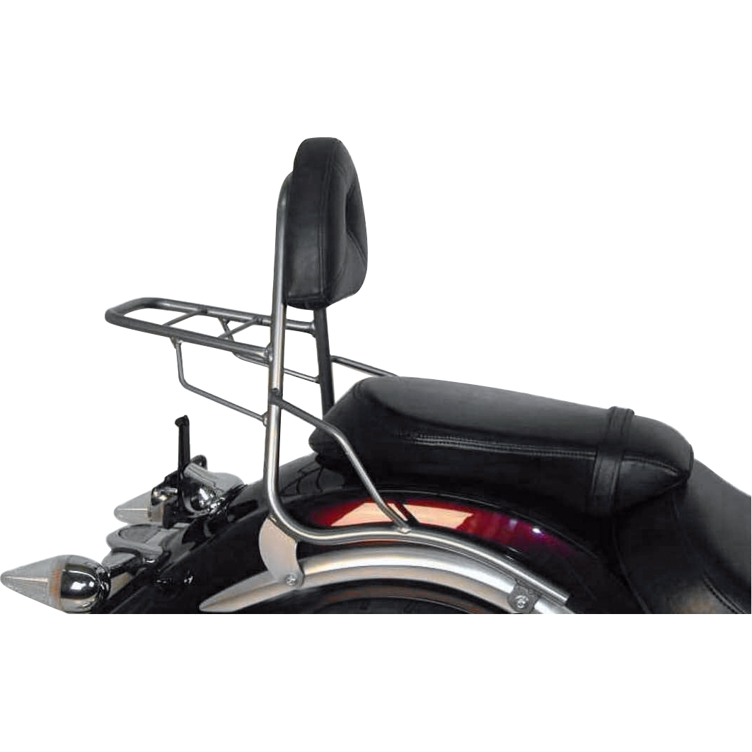 Hepco & Becker Sissybar mit Gepäckträger chrom für XV 1900 Midnight Star - Motorradteile & Ersatzteile - Anbauteile