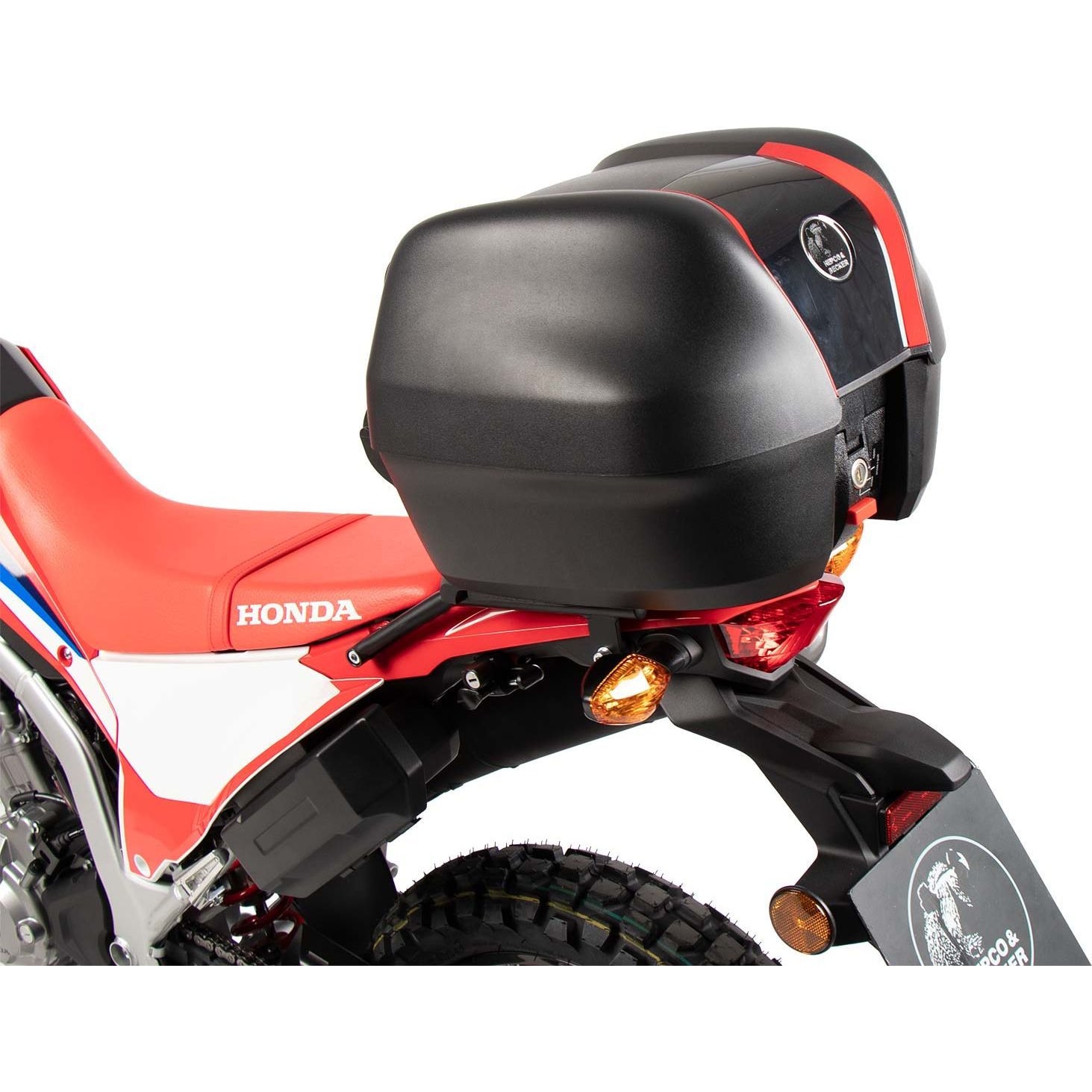 Hepco & Becker Gepäckträger mit Topcase TC30 für Honda CRF 300 L - Motorradzubehör - Motorradgepäck