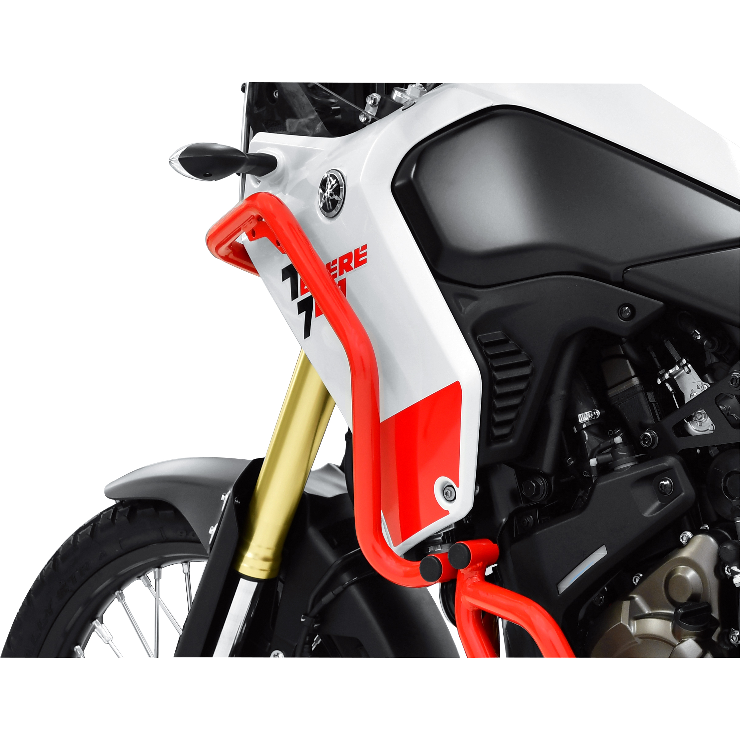 Zieger Sturzbügel oben rot für Yamaha Tenere 700 - Motorradteile & Ersatzteile - Anbauteile