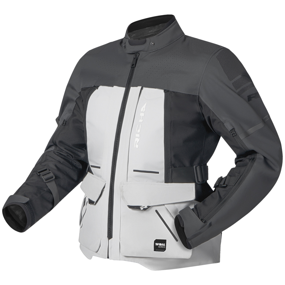 Richa-Infinity 3 Damen Adventurejacke grau S-0002011999007008