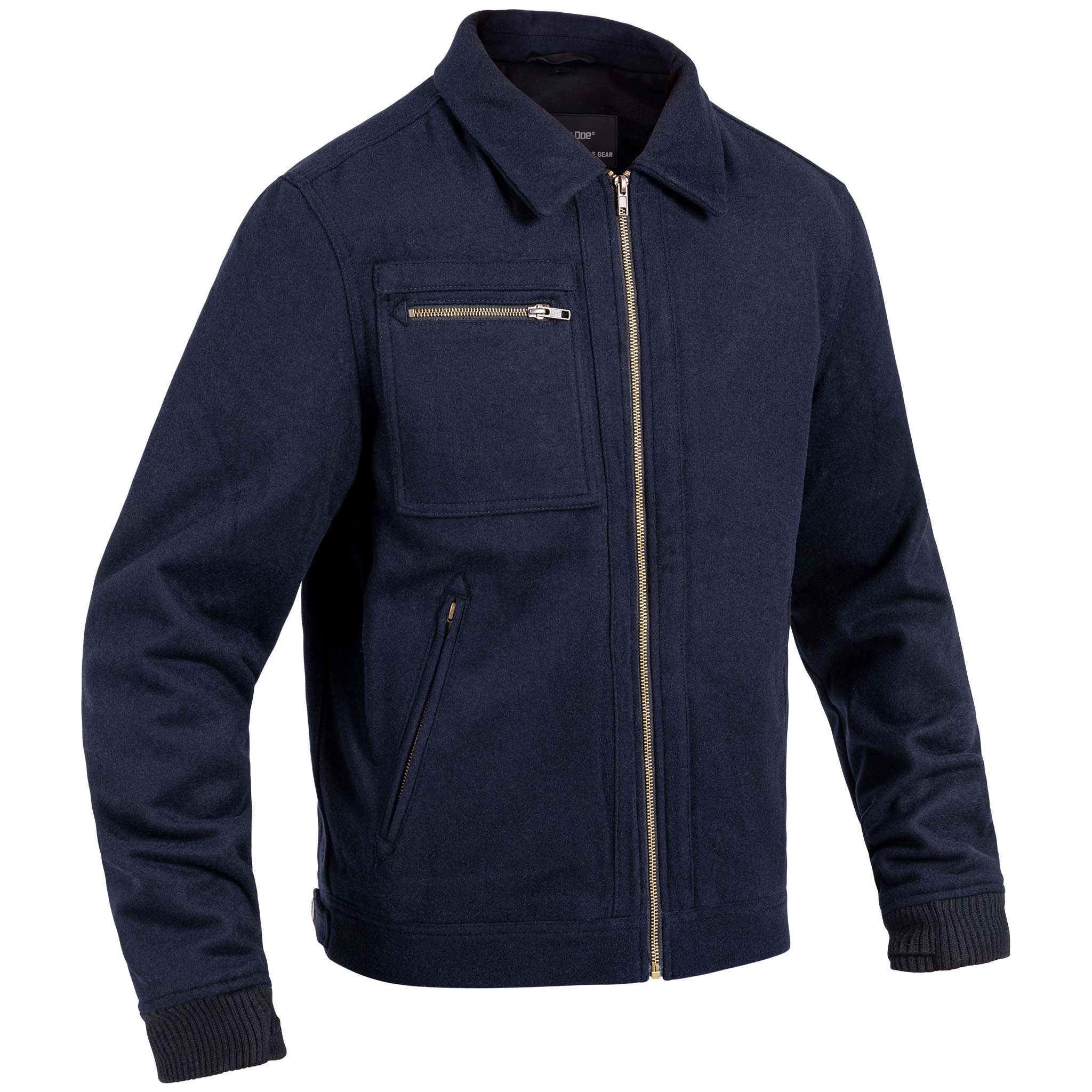 John Doe-Escape Wolljacke blau M-0000458005003009
