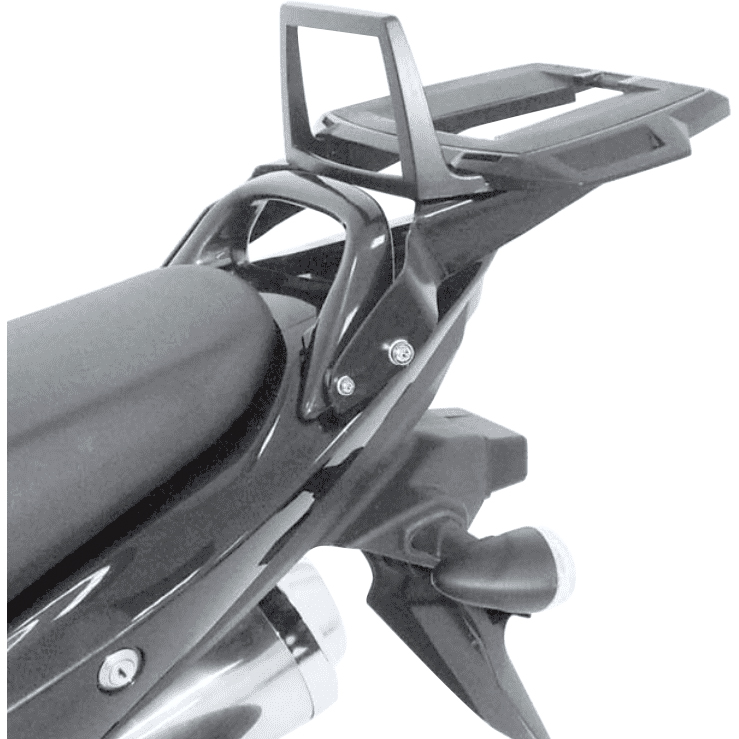 Hepco & Becker Alurack Gepäckbrücke schwarz für GSF 650 Bandit /S ABS 05-06 - Motorradzubehör - Motorradgepäck