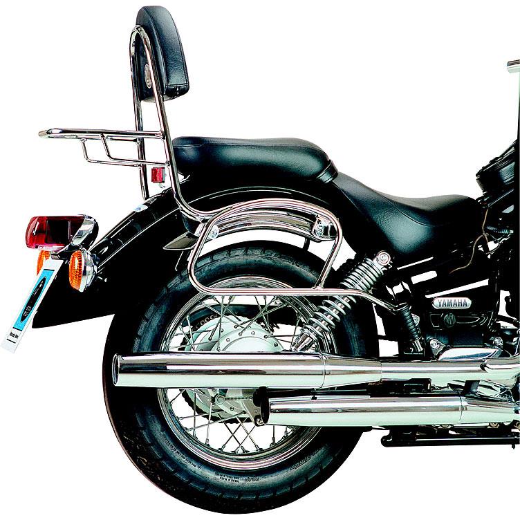 Hepco & Becker Packtaschenhalter chrom für Yamaha XVS 125/250 Drag Star - Motorradzubehör - Motorradgepäck