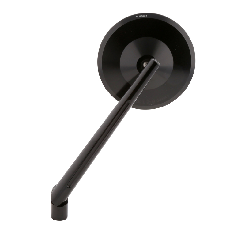 HIGHSIDER pro Lenkerspiegel M10x1,25R+L Montana-XL Alu Ø102mm schwarz