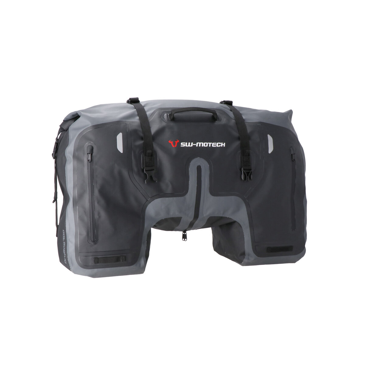 SW-MOTECH Hecktasche Drybag 700 wasserdicht 70 Liter Stauraum grau/sch - Motorradzubehör - Motorradgepäck