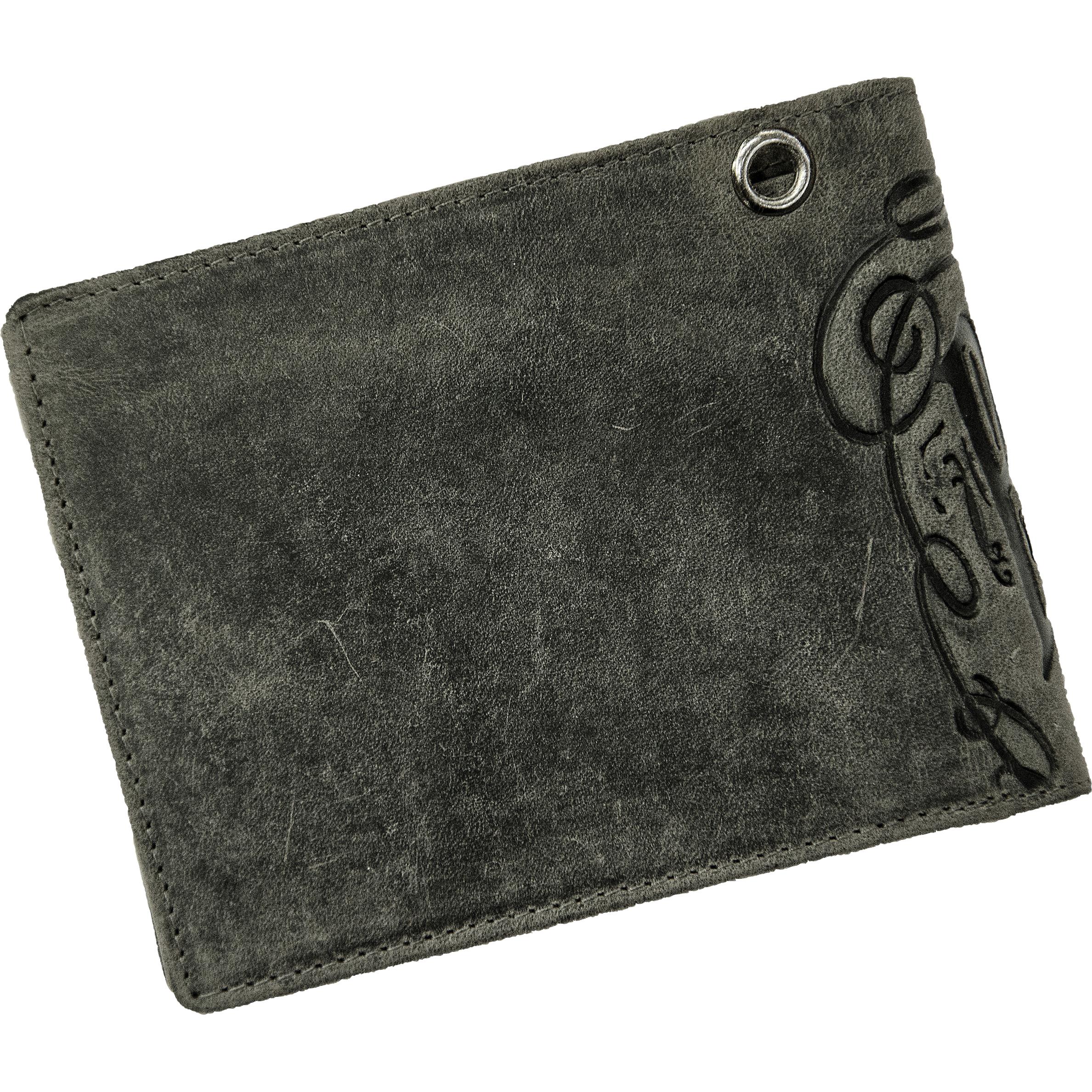 Jack's Inn 54-Börse quer mit Kette "Black Spade"-5726231207003000