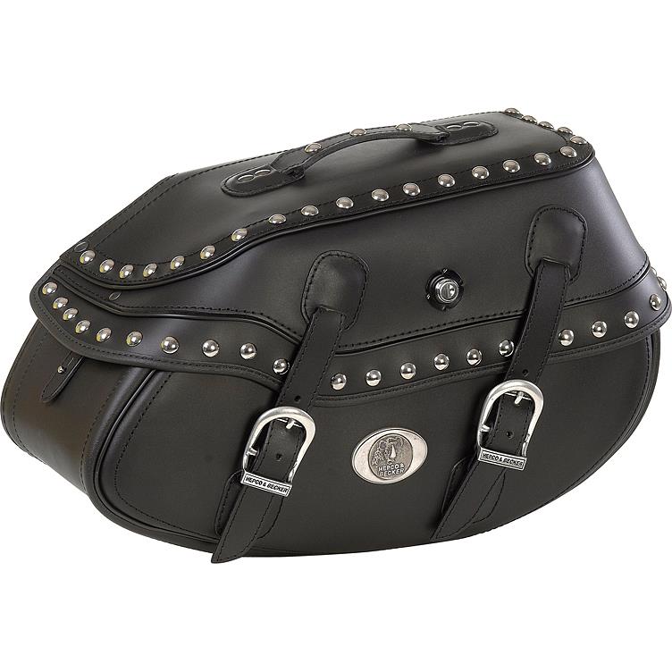 Hepco & Becker-Ledersatteltaschen Buffalo Custom für C-Bow schwarz Paar 42-5580881197010001