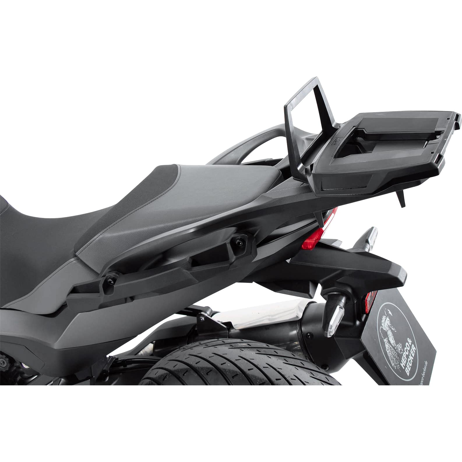 Hepco & Becker Gepäckträger Alurack schwarz für Honda NT 1100 2022-2024 - Motorradzubehör - Motorradgepäck