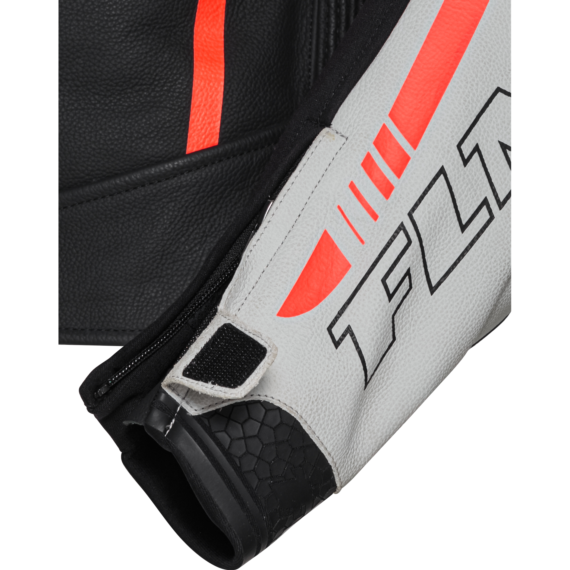 FLM-Le Mans GP Lederkombijacke schwarz/rot 54-1006401999002308