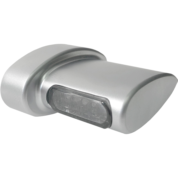 HeinzBikes LED Alu Blinker-/Rücklichtpaar Winglets Micro seidenmatt - Motorradteile & Ersatzteile - Beleuchtung