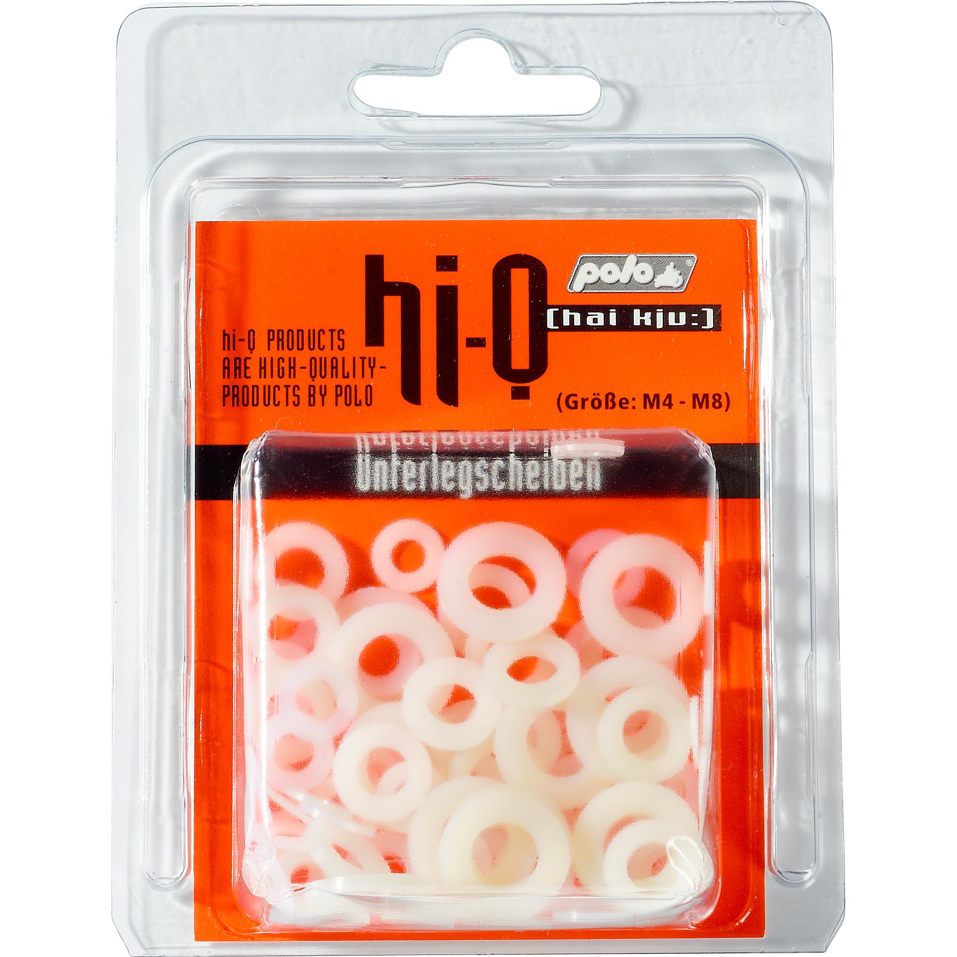 Hashiru-Polyamid Unterlegscheiben M4-M8 100 Stück-0013191133000020