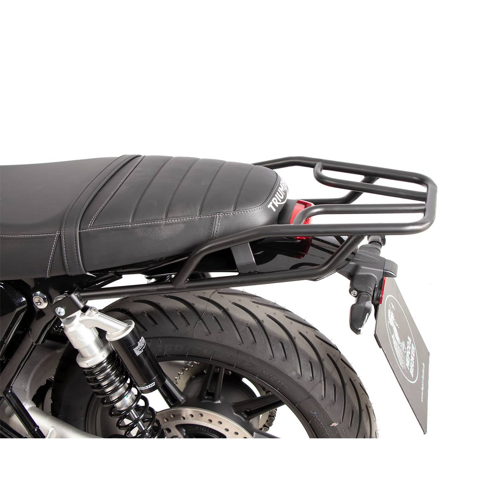 Hepco & Becker Gepäckbrücke Rohr schwarz für Triumph Speed Twin 900 2025- - Motorradzubehör - Motorradgepäck