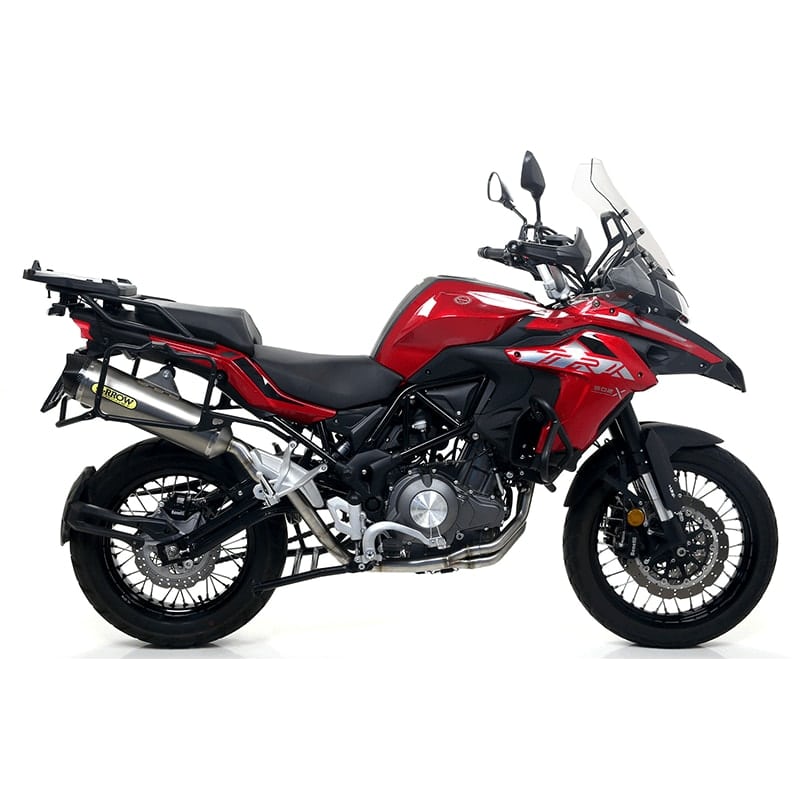 Arrow Exhaust Auspuff Race-Tech 71889PK Titan/Carbon für TRK 502 X 18-20 - Motorradteile & Ersatzteile - Auspuff