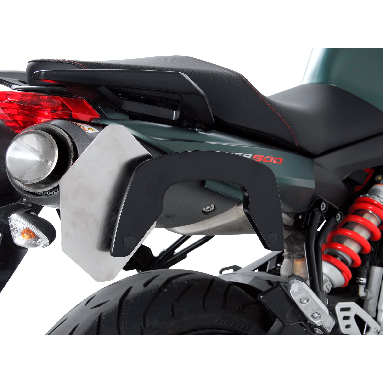 Hepco & Becker C-Bow Seitentaschenhalter schwarz für Aprilia Shiver 900 - Motorradzubehör - Motorradgepäck