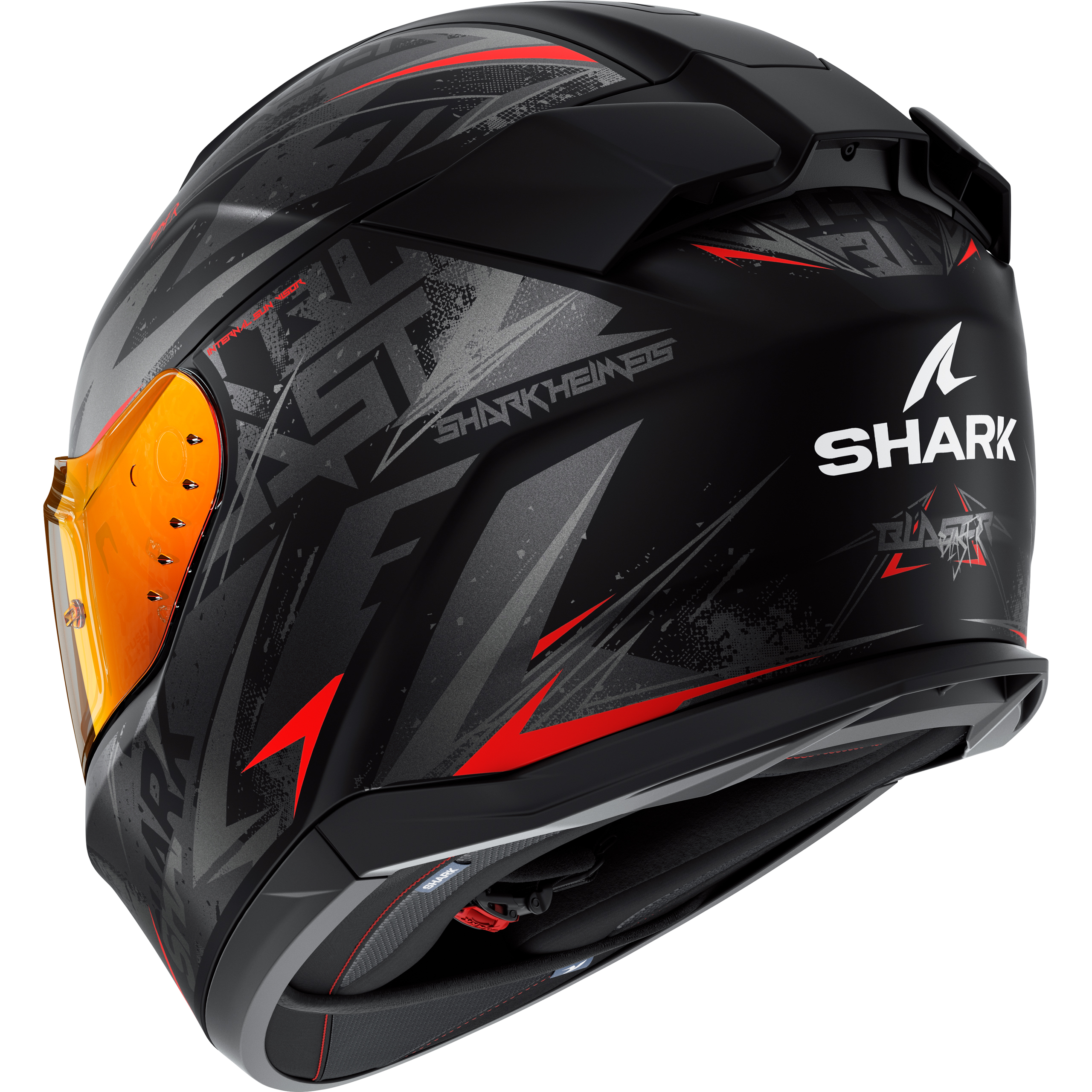 Shark helmets-D-Skwal 3 Blast-R rot S-4604041999031008