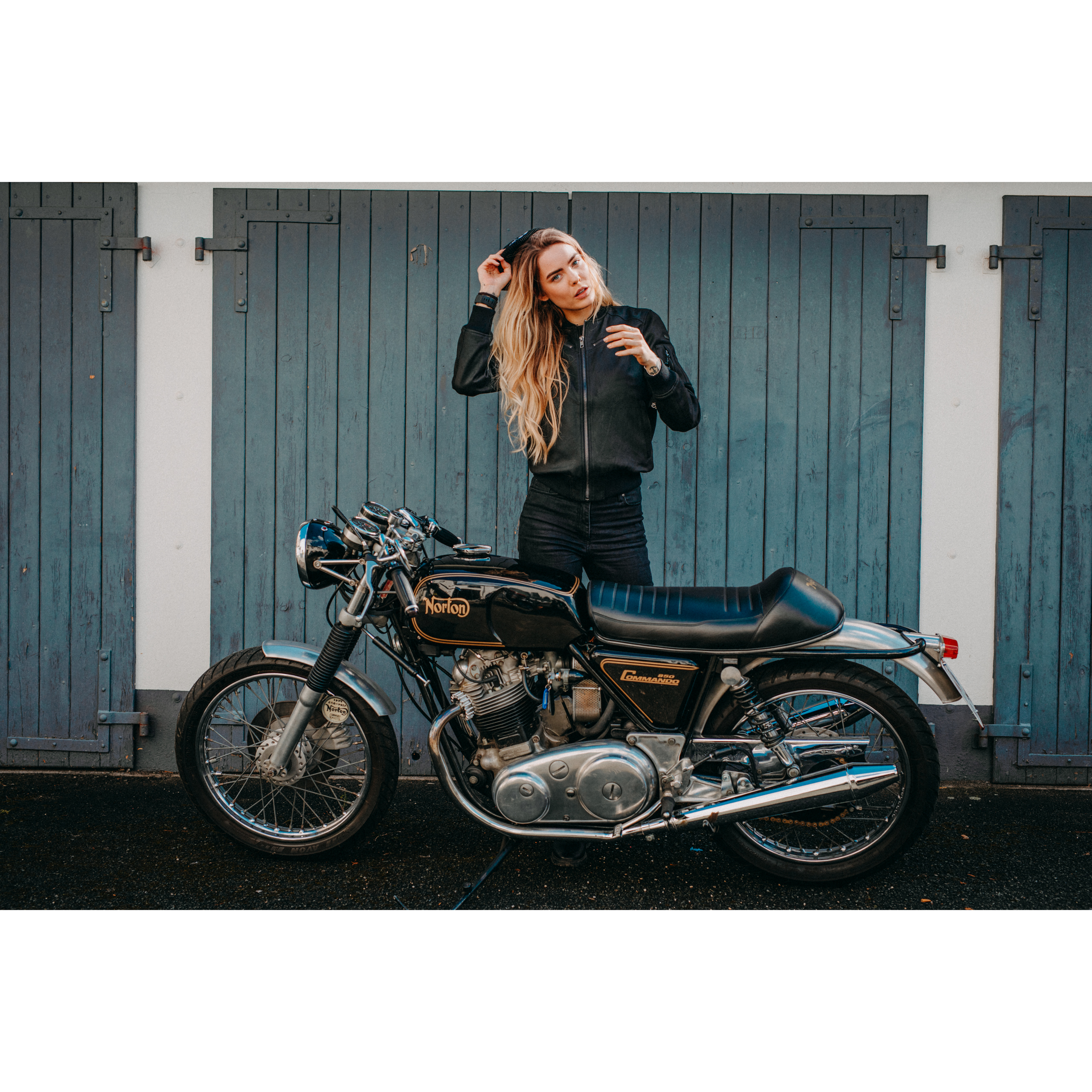 Spirit Motors-Smoky Stella Damen Textiljacke schwarz M-2016771999001109
