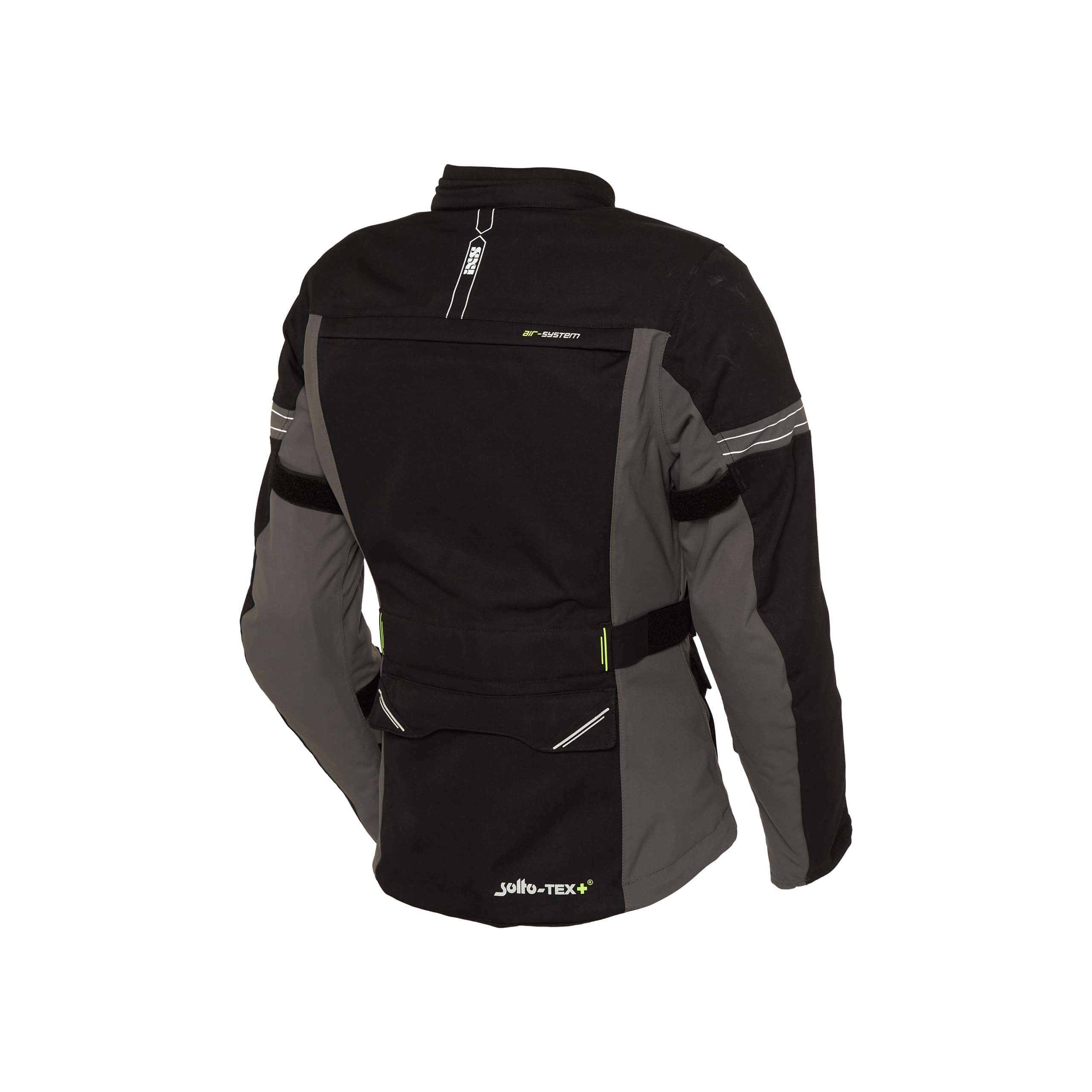 IXS-Laminat-ST-Plus Damen Textiljacke schwarz/grau-2016491999007