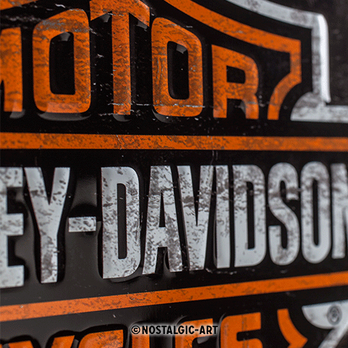 Nostalgic-Art-Blechschild 20 x 30 cm Harley-Davidson Parking Only-5743001207000180