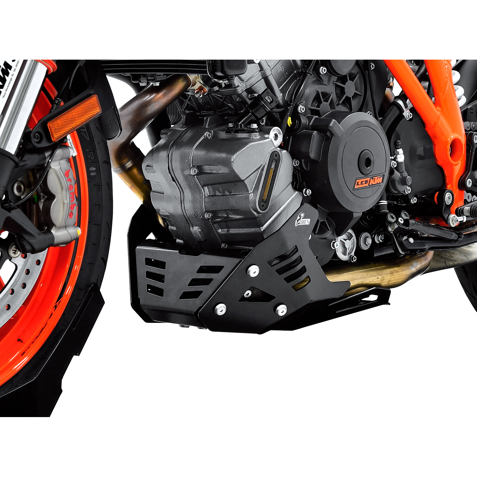 Zieger Motorschutz Alu schwarz für KTM 1290 Super Duke R/GT - Motorradteile & Ersatzteile - Verkleidungen & Abdeckungen