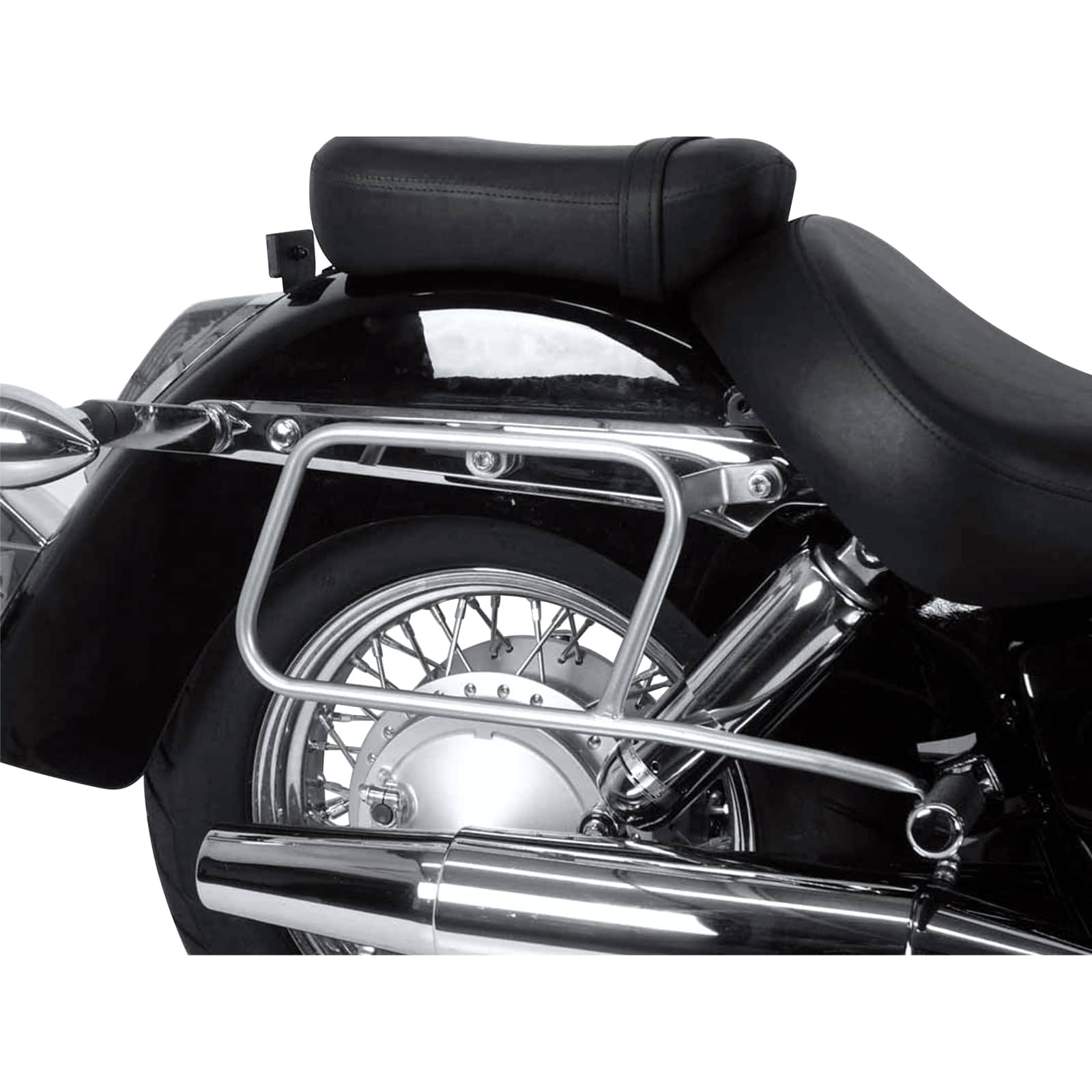 Hepco & Becker Packtaschenhalter chrom für Honda VT 750 Shadow 2008-2016 - Motorradzubehör - Motorradgepäck