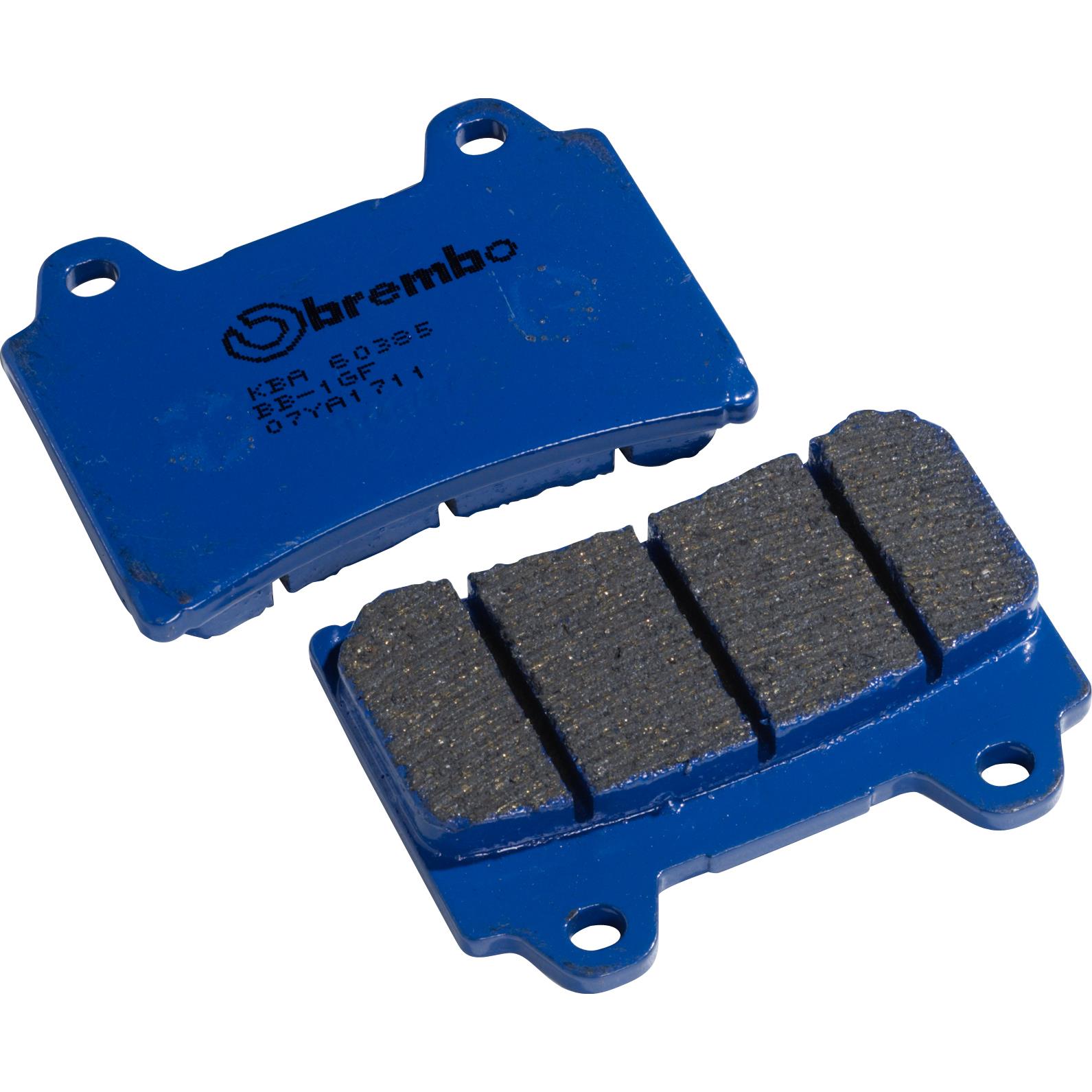 Brembo Bremsbeläge organisch 07YA17.11 74,3x53,9x10,5mm - Motorradteile & Ersatzteile - Bremsen - Farbe: Neutral