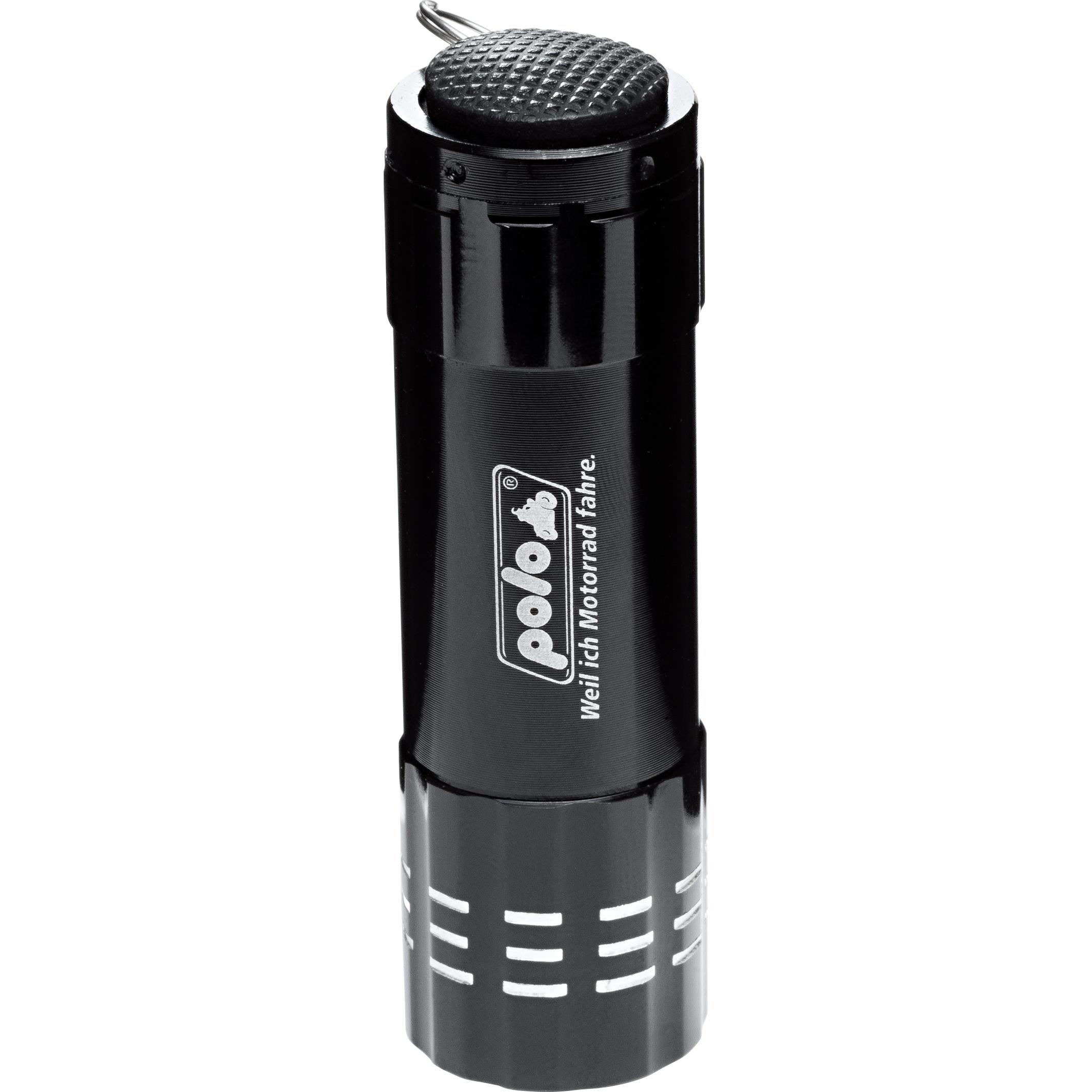 POLO-Taschenlampe schwarz mit 9 LED's-7538271182001980