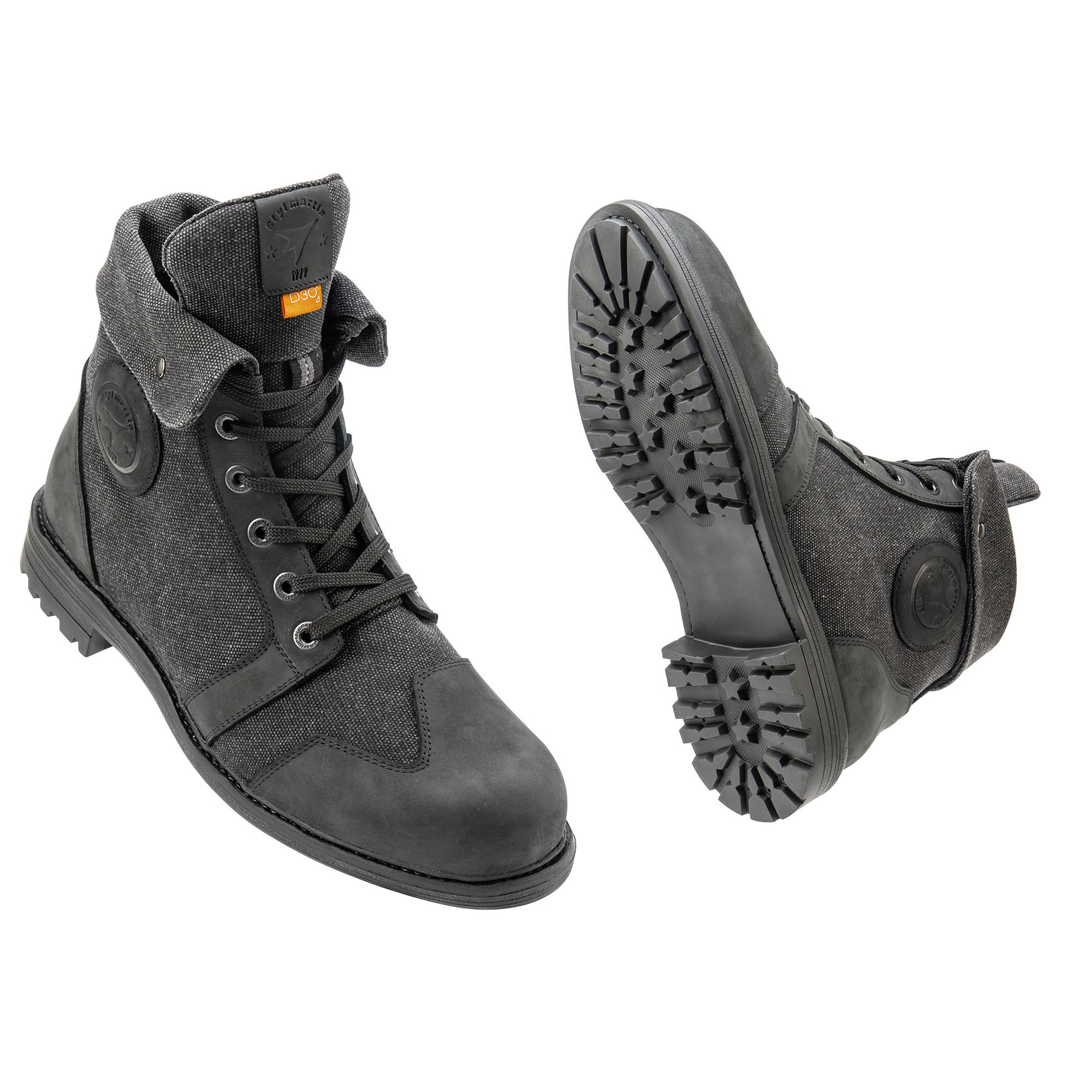 Stylmartin-Smith WP Motorradschnürstiefel schwarz 44-0001861999001744