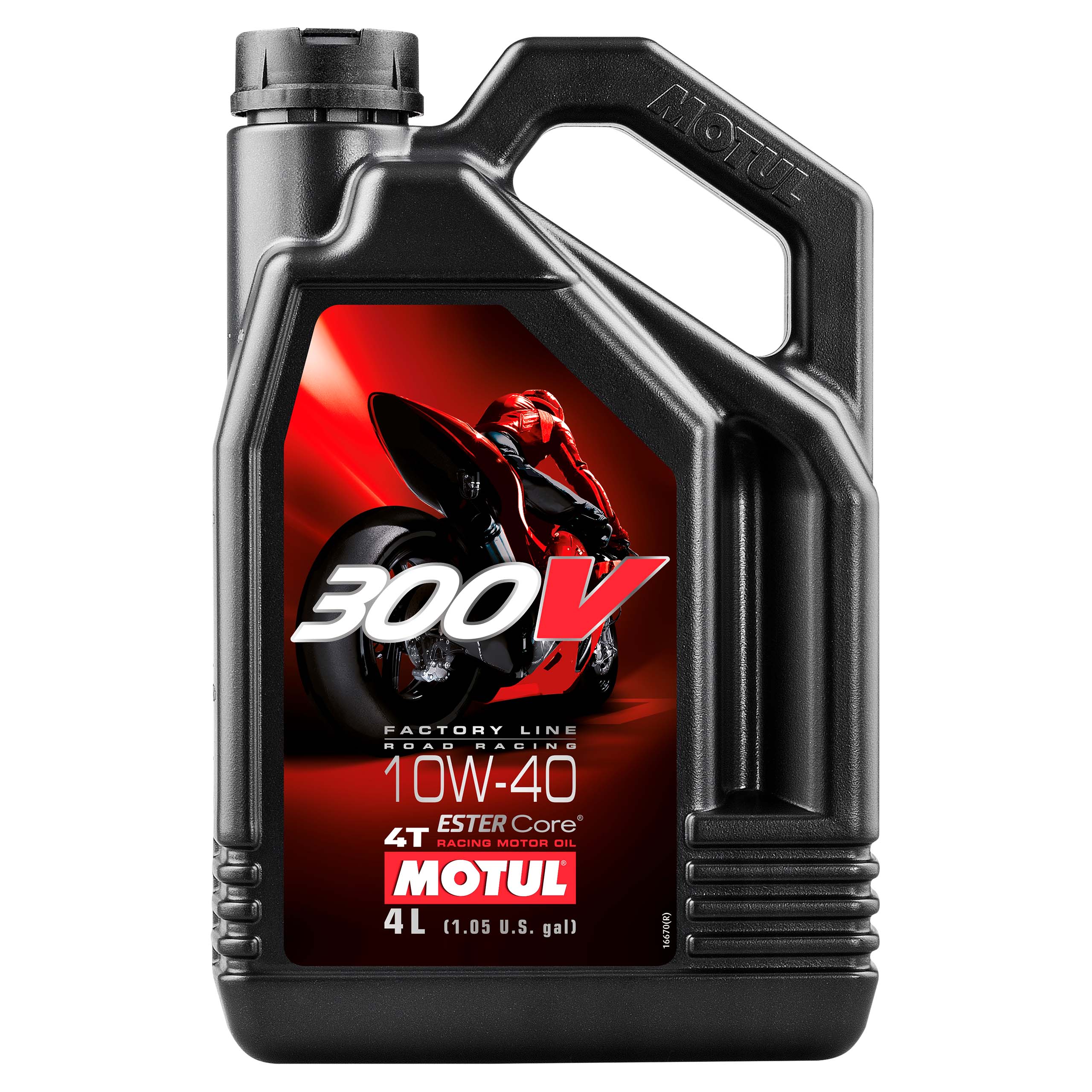Motul Motoröl vollsynthetisch 300V 4T FL Road Racing 10W40 4 Liter - Motorradzubehör - Öle & Schmiermittel