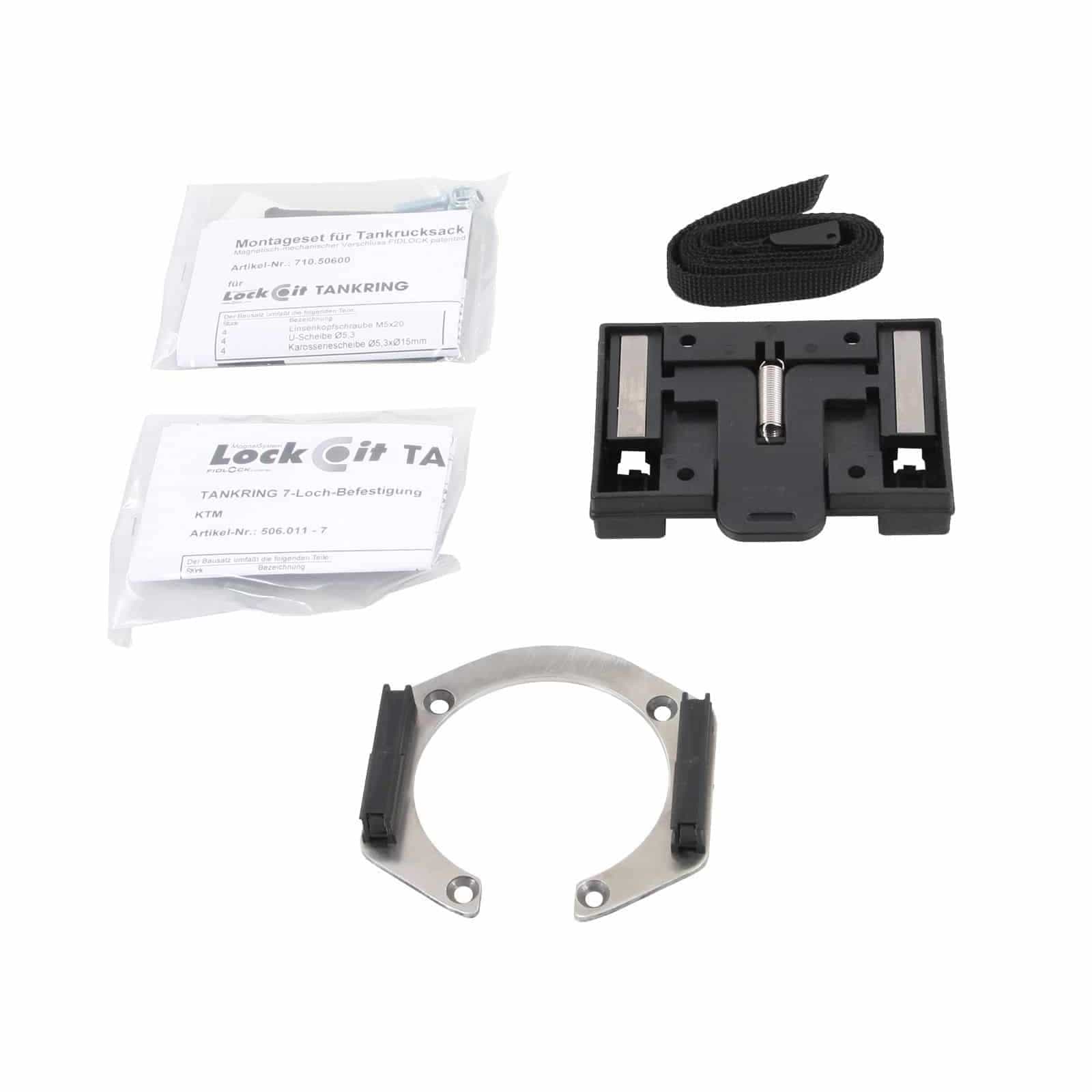 Hepco & Becker Lock-it Tankring Basic für KTM 690 Duke /R 2012-2013 - Motorradzubehör - Motorradgepäck