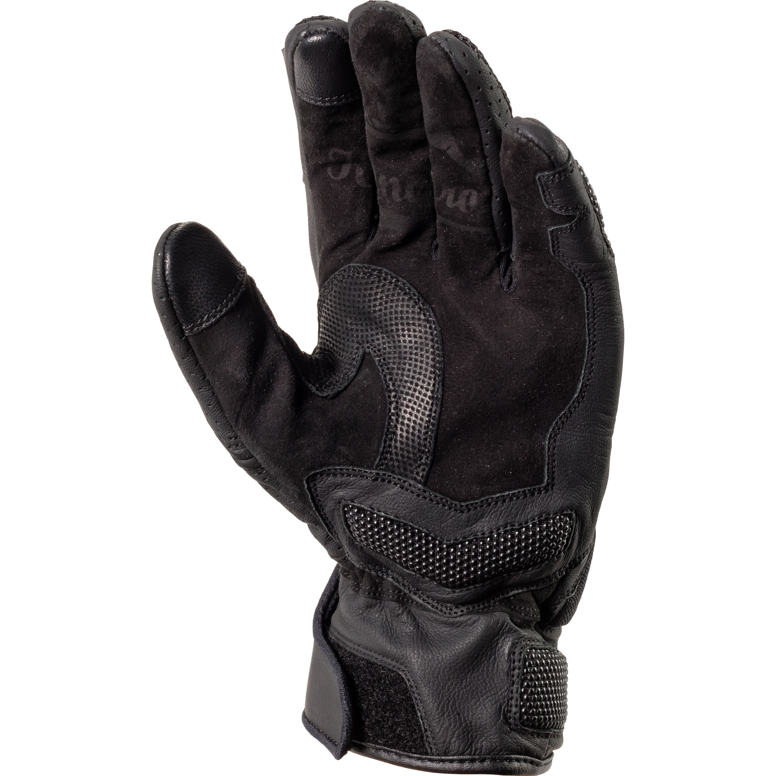 Held-Dune Leder-/Textilhandschuh kurz schwarz 11-3115331007001940