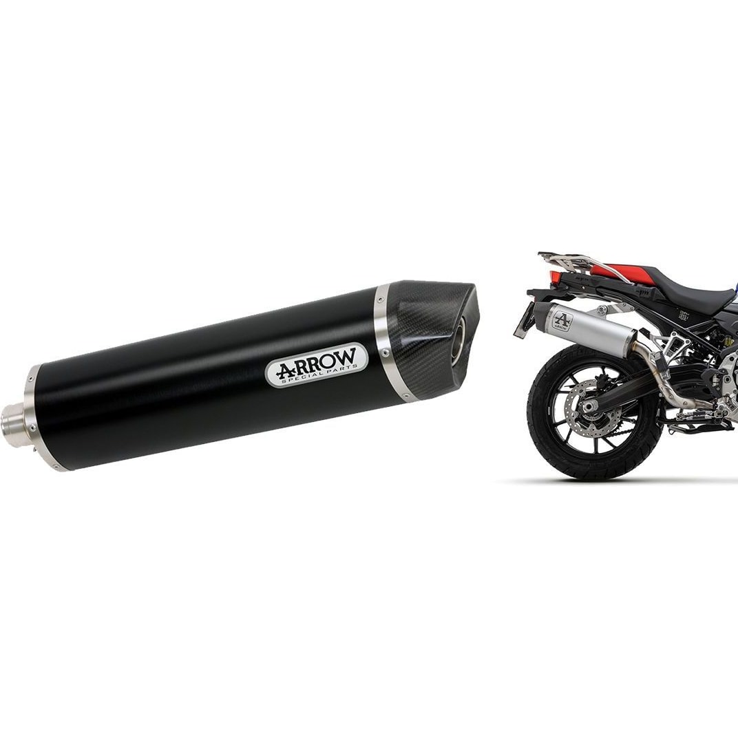 Arrow Exhaust Auspuff Race-Tech 72639AKN schwarz/Carbon f.F 750/850 GS 21- - Motorradteile & Ersatzteile - Auspuff