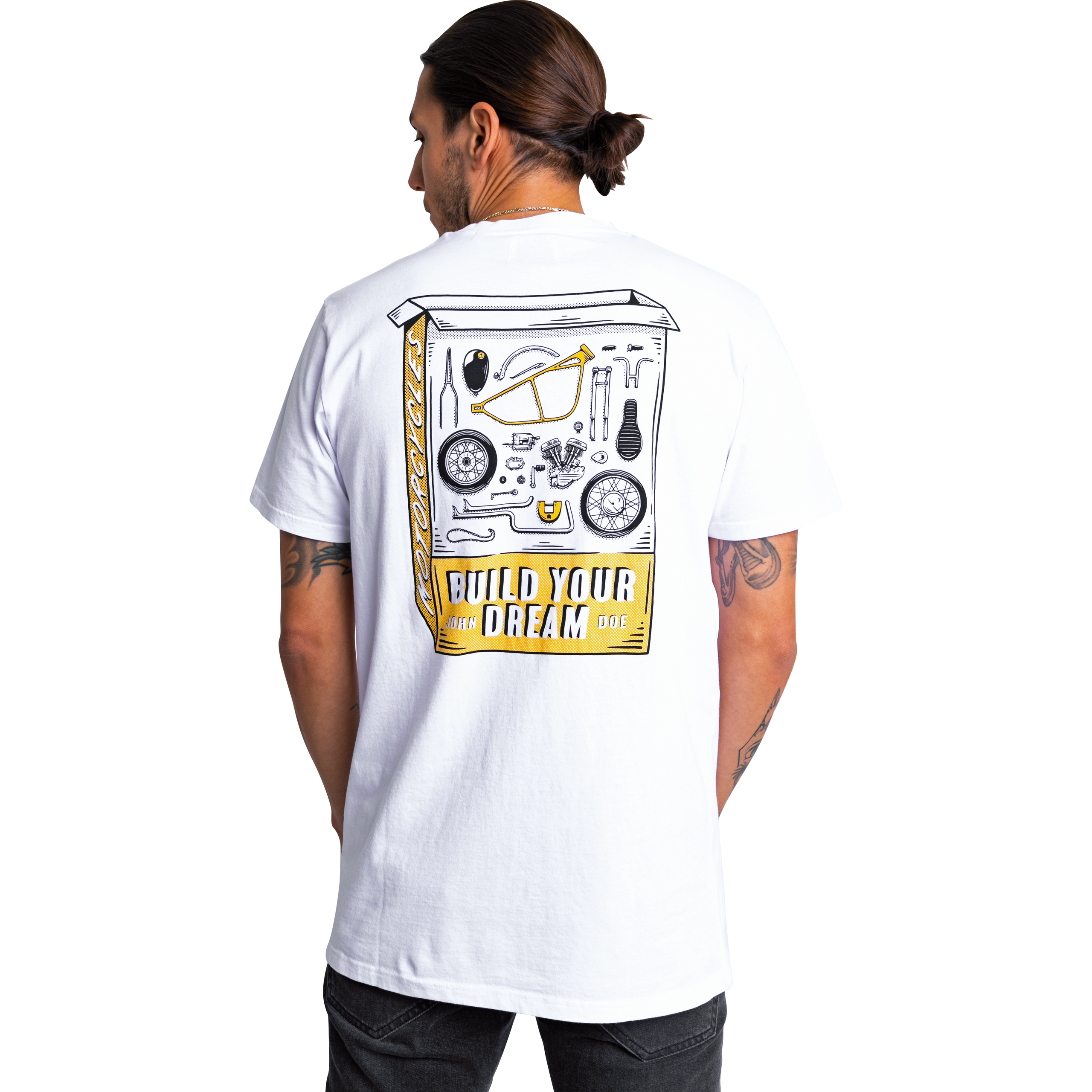 John Doe-T-Shirt Byd II weiß L-8021041999004010