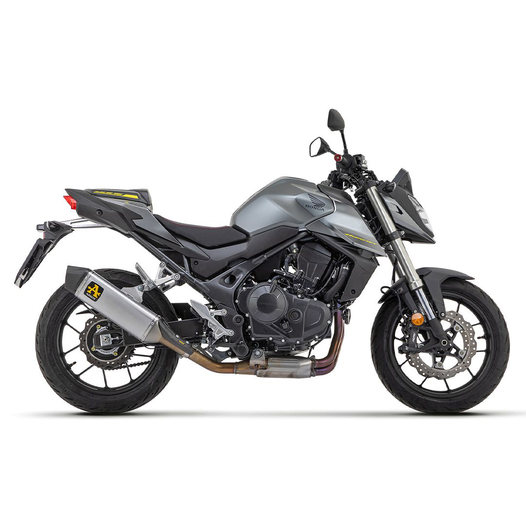 Arrow Exhaust Auspuff Veloce 71503VLN Titan schwarz/Carbon f.CB 750 Hornet - Motorradteile & Ersatzteile - Auspuff