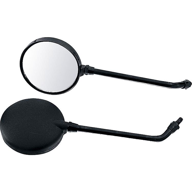 Hashiru Lenkerspiegel M10x1,25R ST13 Ø112mm schwarz - Motorradteile & Ersatzteile - Motorradspiegel