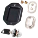 Hepco & Becker-Schloßsatz für Deckel einer Ledertasche-5689511200000261