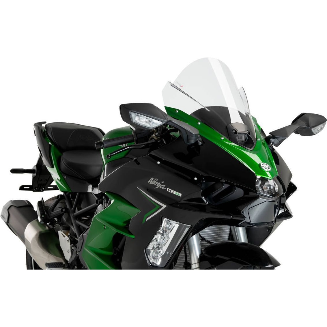 Puig Z-Racing Scheibe klar für Kawasaki Ninja H2 SX /SE 2022- - Motorradteile & Ersatzteile - Anbauteile