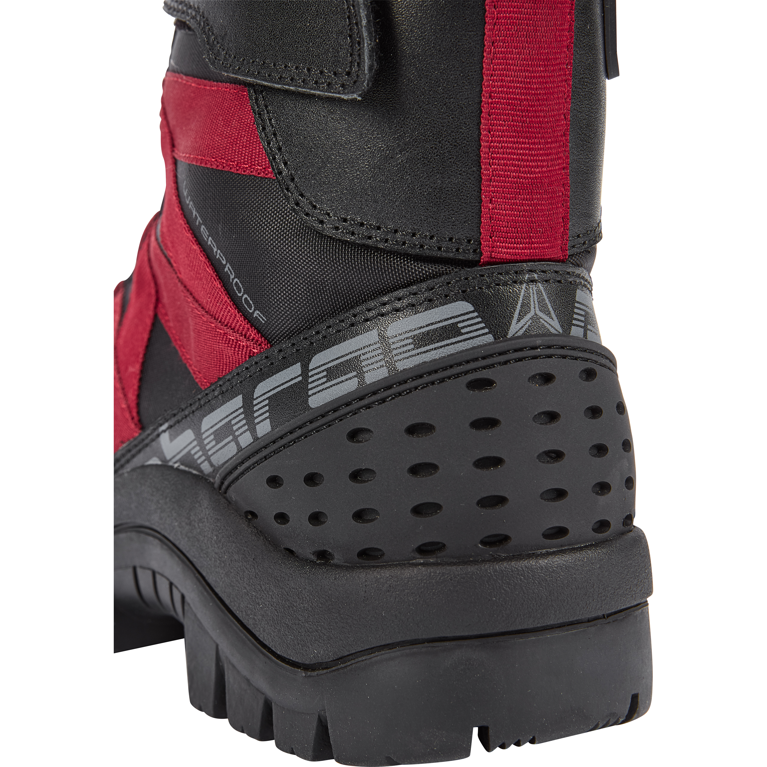 Pharao-Siljan WP Damen Motorradschnürstiefel kurz schwarz 40-3007561999001740