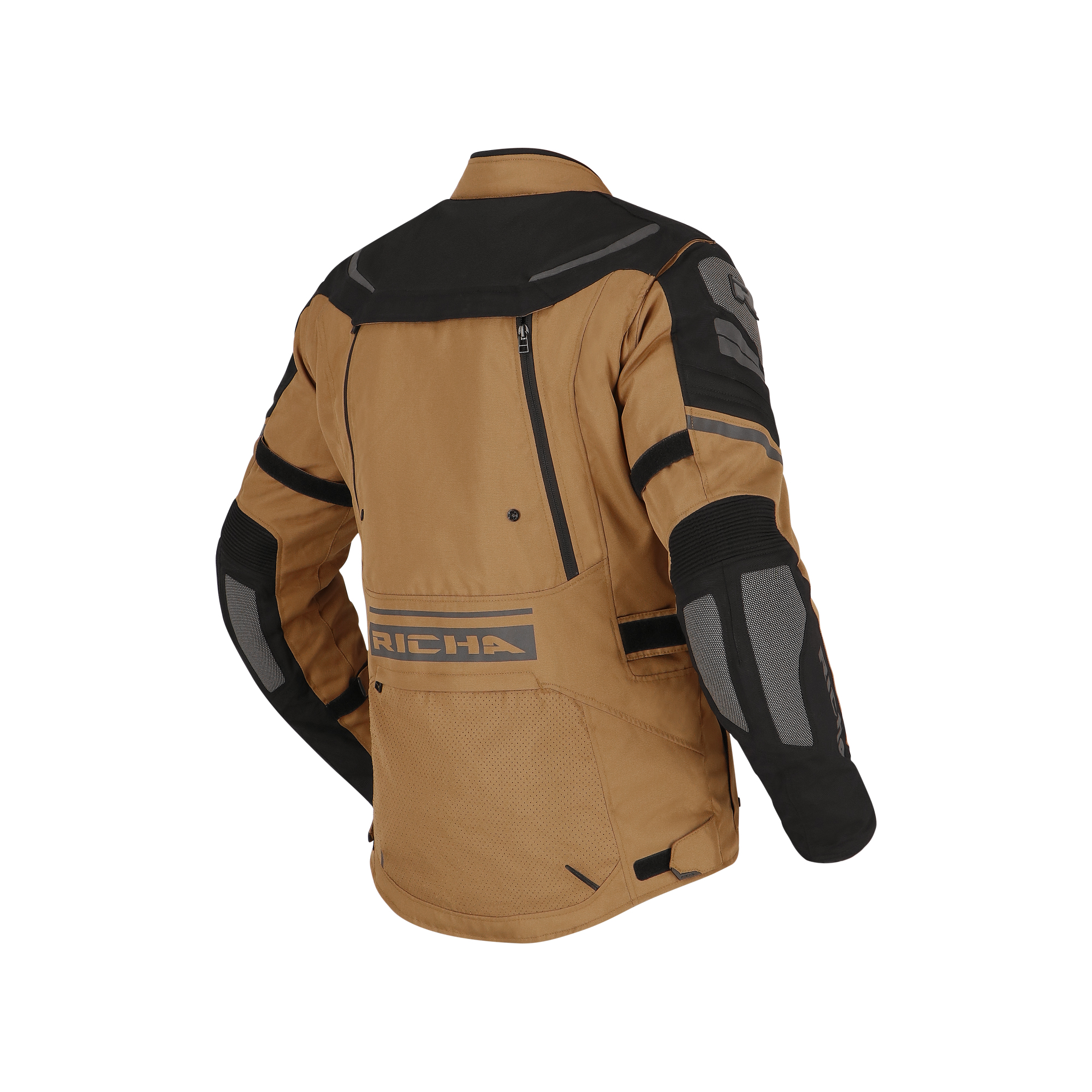 Richa-Infinity 2 Adventure Textiljacke camel/schwarz L-2017411999109010