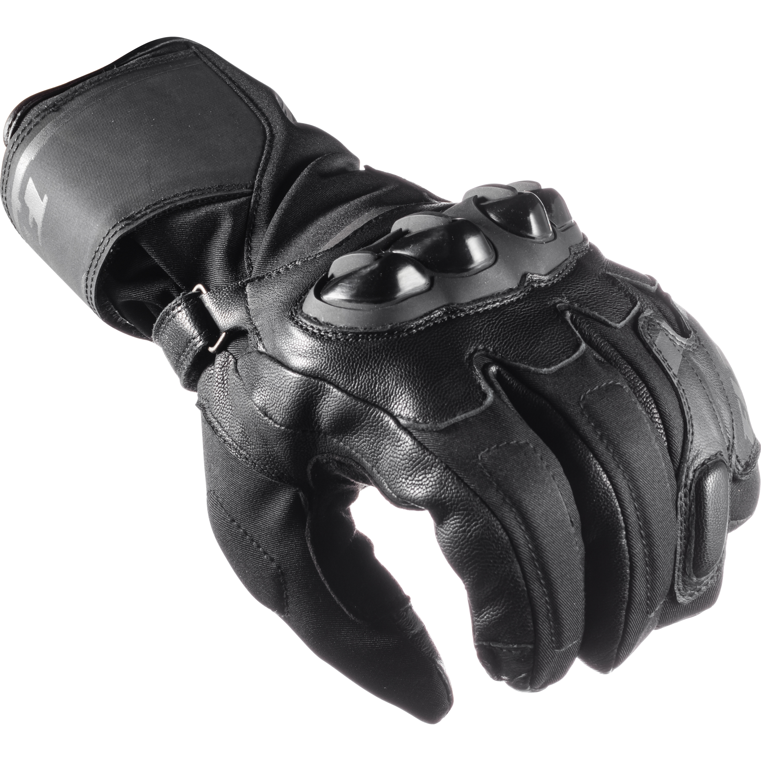 FLM-Torque WP Leder/Textilhandschuh lang schwarz 8-3114911006001934