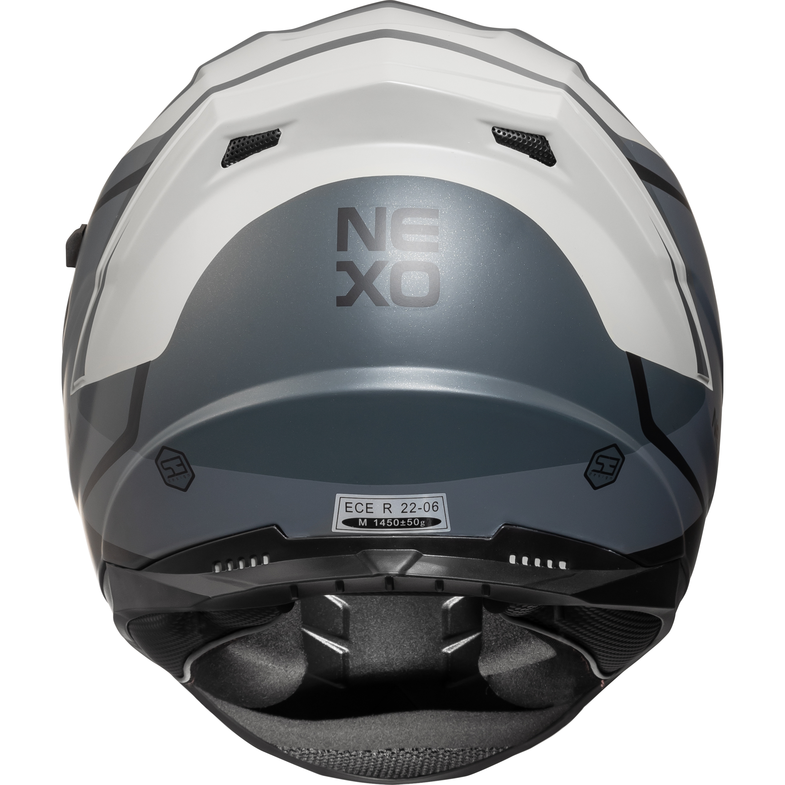 Nexo-Integralhelm Comfort II Silber Dekor #24 XS-4604121999033007