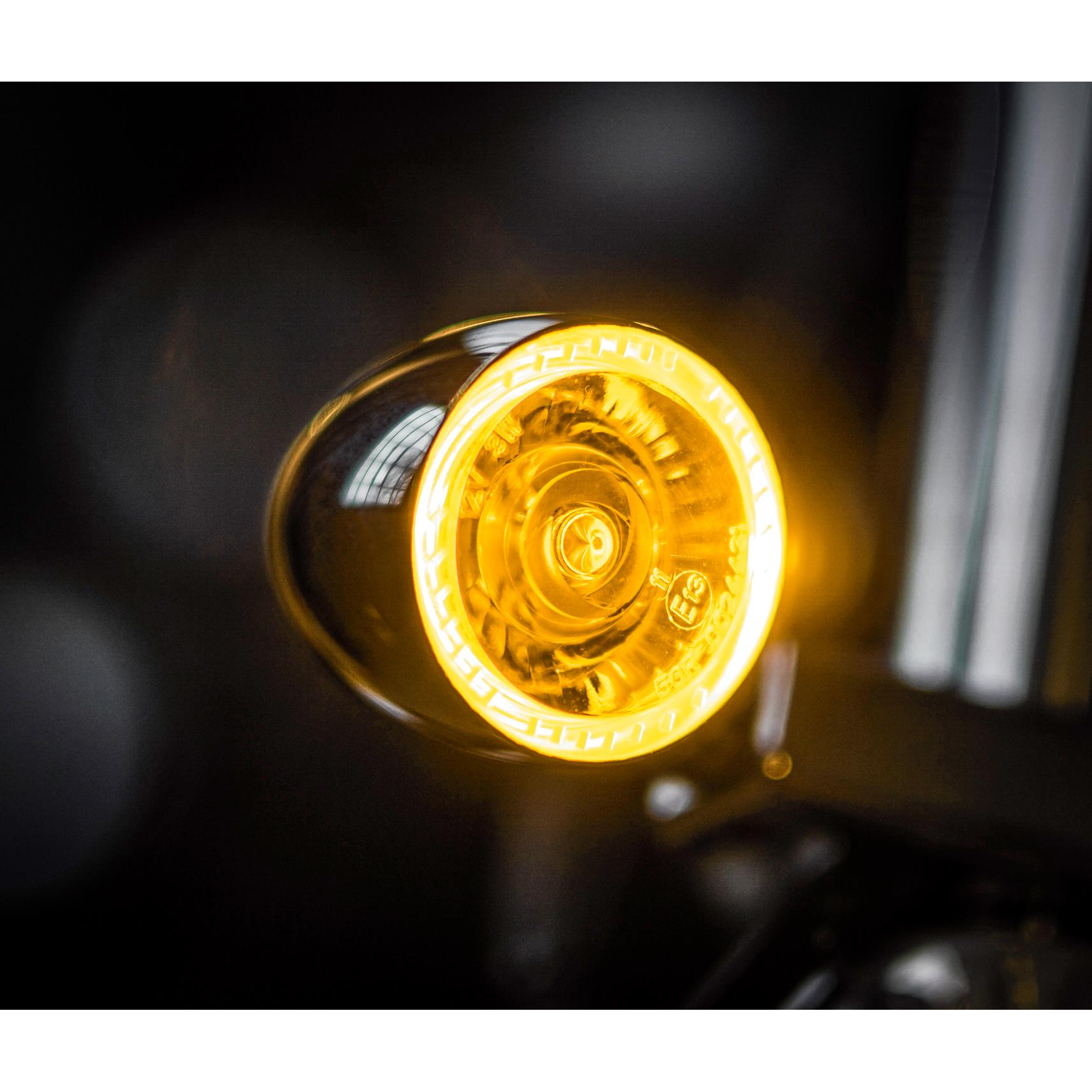 Kellermann-LED Metall Blinker M8 Bullet 1000® Extreme Ø39mm chrom-5699241020000300