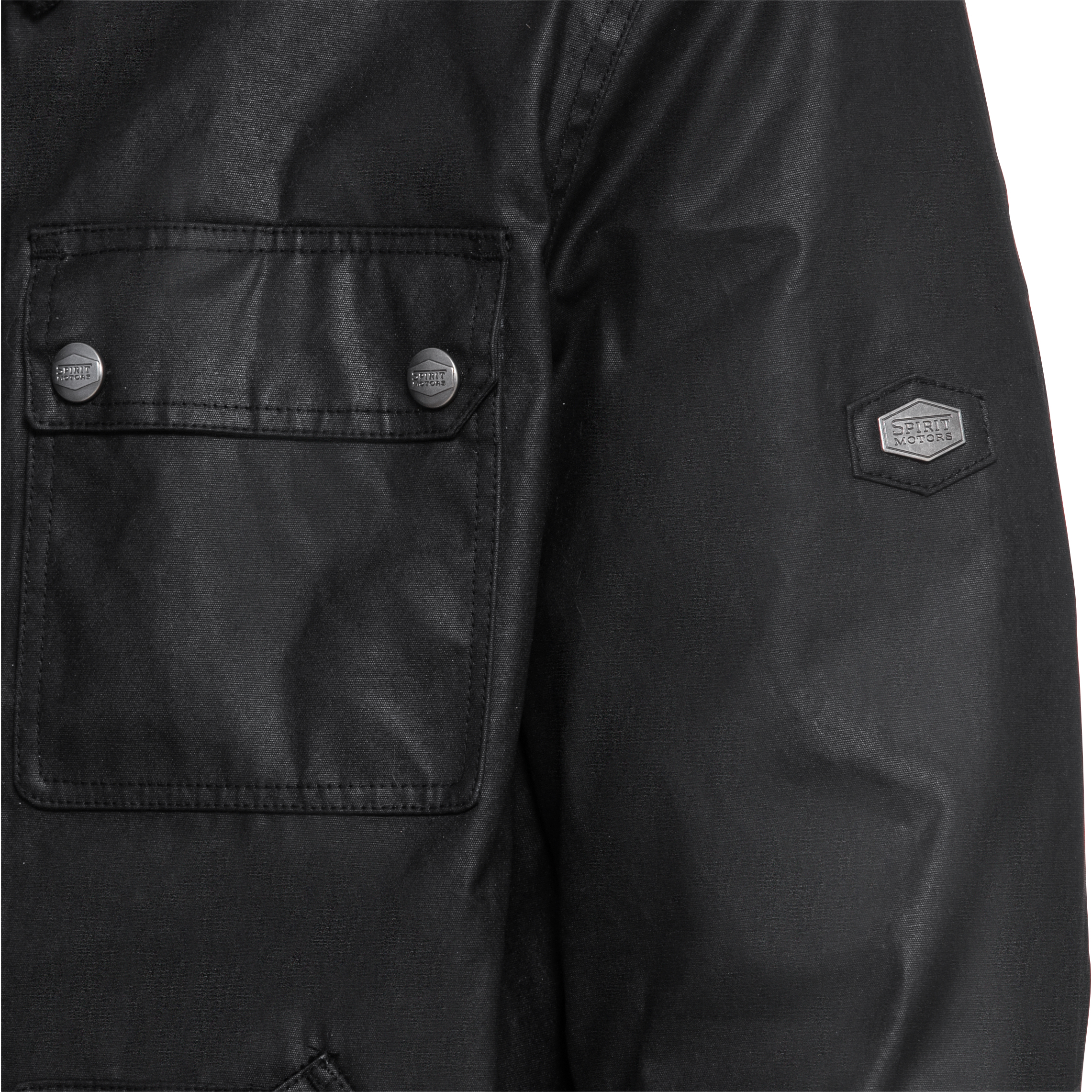 Spirit Motors-Smoky Max Textiljacke schwarz M-2019281999006009